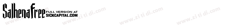 SalhenaFree字体转换