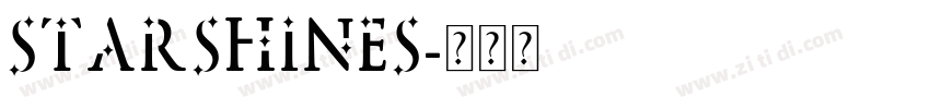 Starshines字体转换