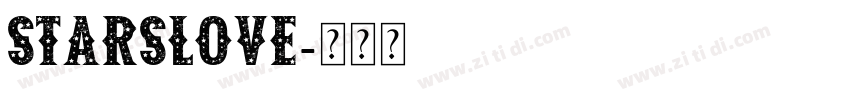 StarsLove字体转换