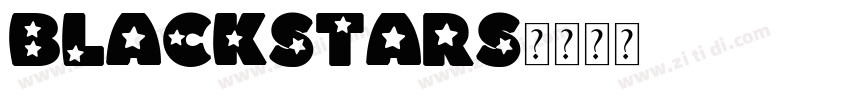 BlackStars字体转换