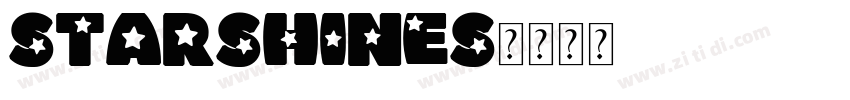 Starshines字体转换