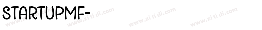 StartUpMF字体转换