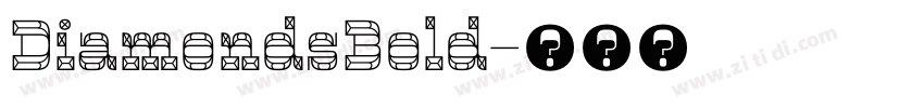 DiamondsBold字体转换
