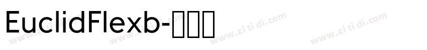 EuclidFlexb字体转换