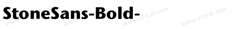 StoneSans-Bold字体转换 StoneSans-Bold字体转换
