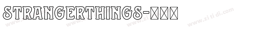 StrangerThings字体转换