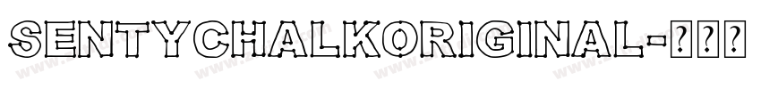 SentyChalkOriginal字体转换