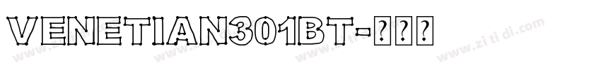 Venetian301BT字体转换