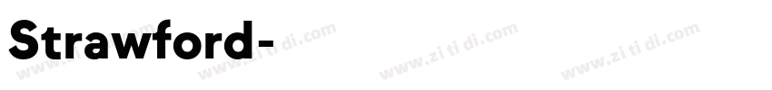 Strawford字体转换