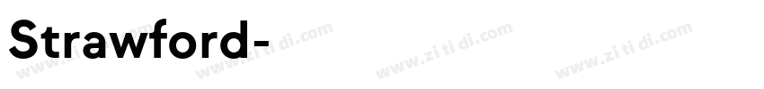 Strawford字体转换