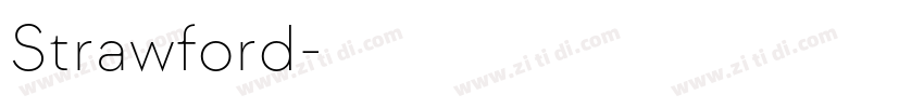 Strawford字体转换