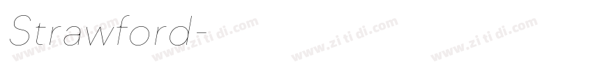 Strawford字体转换