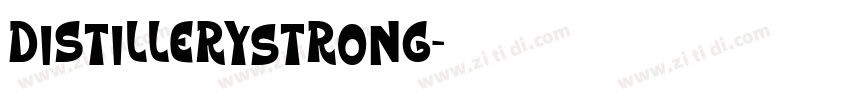 DistilleryStrong字体转换