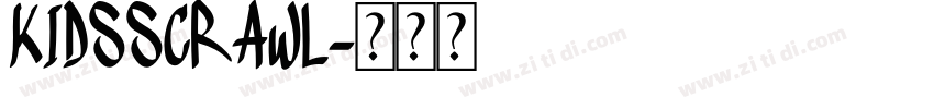 KidsScrawl字体转换