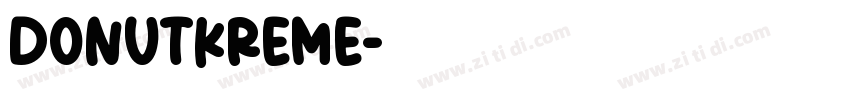DonutKreme字体转换