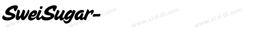 SweiSugar字体转换
