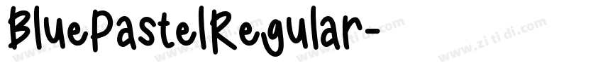 BluePastelRegular字体转换