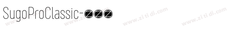 SugoProClassic字体转换 SugoProClassic字体转换