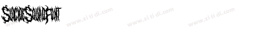 SuicideSquadFont字体转换