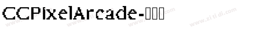 CCPixelArcade字体转换