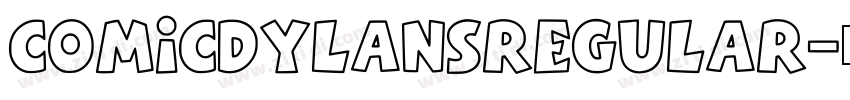 ComicDylansRegular字体转换