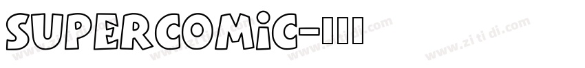 SuperComic字体转换