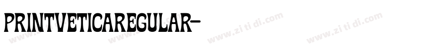PrintveticaRegular字体转换 PrintveticaRegular字体转换