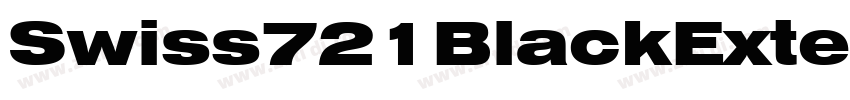 Swiss721BlackExtende字体转换 Swiss721BlackExtende字体转换
