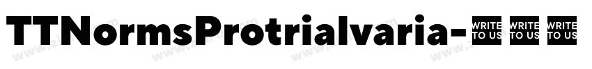 TTNormsProtrialvaria字体转换