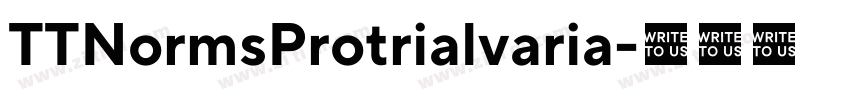 TTNormsProtrialvaria字体转换
