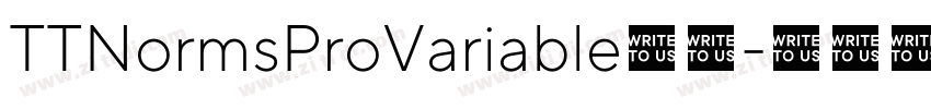 TTNormsProVariable字体字体转换 TTNormsProVariable字体字体转换