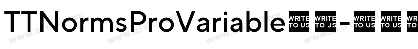 TTNormsProVariable字体字体转换 TTNormsProVariable字体字体转换