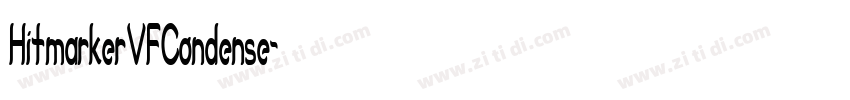 HitmarkerVFCondense字体转换 HitmarkerVFCondense字体转换