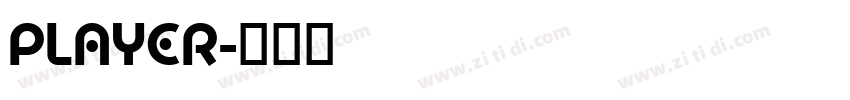 Player字体转换