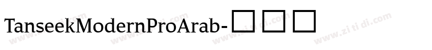 TanseekModernProArab字体转换 TanseekModernProArab字体转换