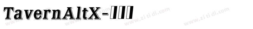 TavernAltX字体转换 TavernAltX字体转换