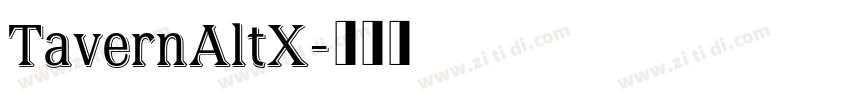 TavernAltX字体转换 TavernAltX字体转换