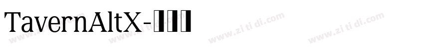 TavernAltX字体转换 TavernAltX字体转换