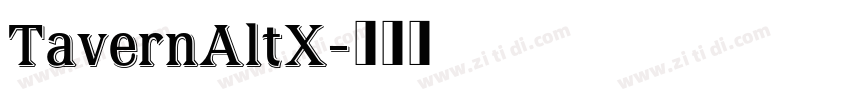 TavernAltX字体转换 TavernAltX字体转换