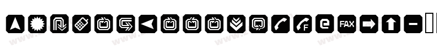 SymbolMonospacedBT字体转换