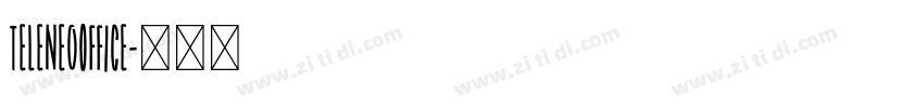 TeleNeo0ffice字体转换