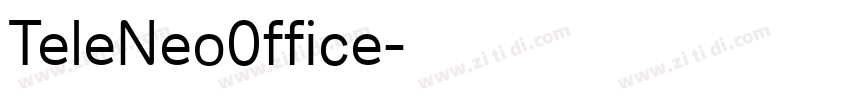 TeleNeo0ffice字体转换