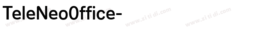 TeleNeo0ffice字体转换