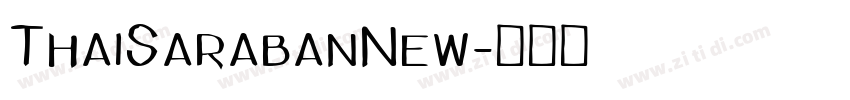 ThaiSarabanNew字体转换