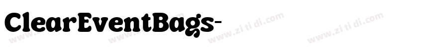 ClearEventBags字体转换