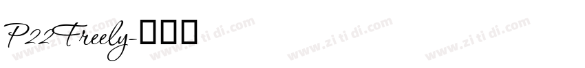 P22Freely字体转换