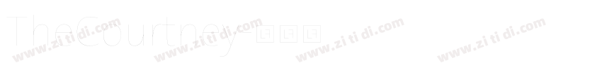 TheCourtney字体转换