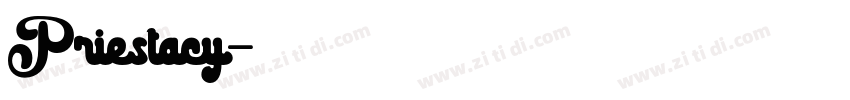 Priestacy字体转换