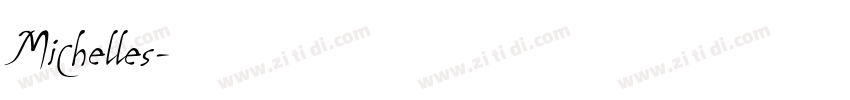 Michelles字体转换
