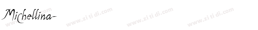 Michellina字体转换